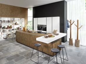 Nolte Ferro Cortenstahl mit Nova Lack Weiss HG