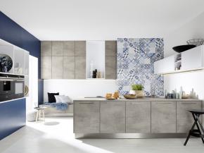 Nolte Stone Beton mit Feel Arcticweiss softmatt