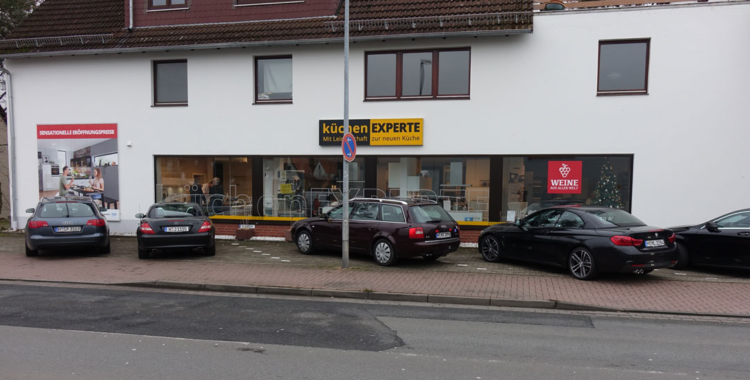 KüchenEXPERTE Garbsen – Außenansicht des Küchenstudios